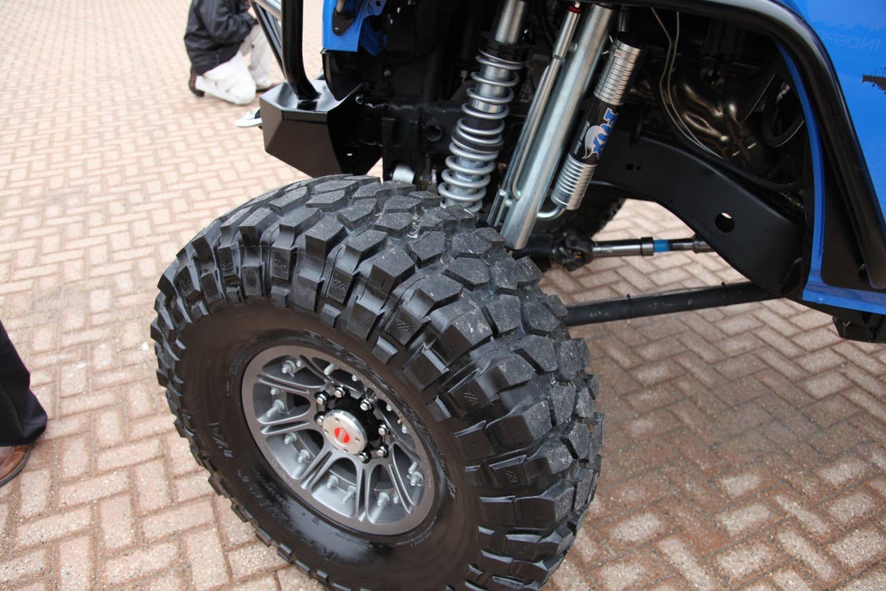 Jeep Wrangler Blue Crush
