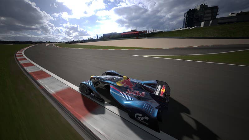 Red Bull X1 Prototype on track