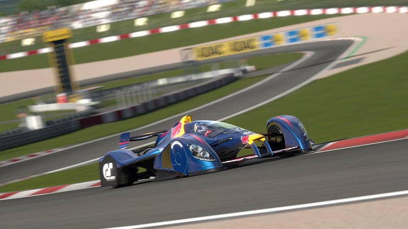 Red Bull X1 Prototype on track