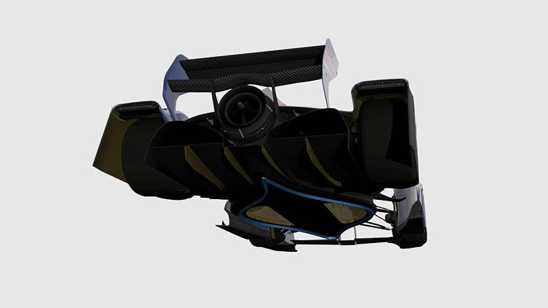 Red Bull X1 Prototype from below