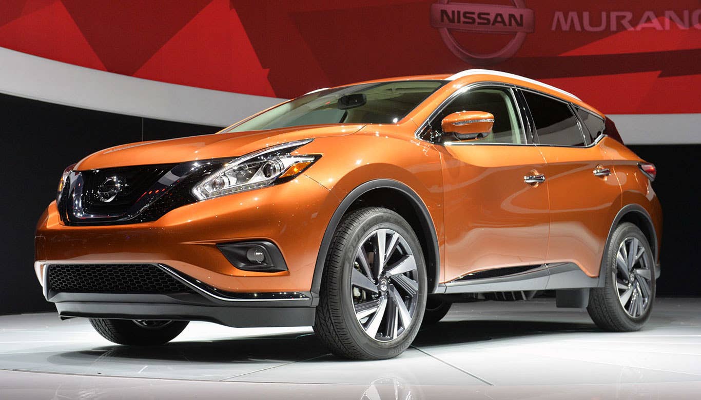 Nissan has a history of designing cars that land on the ugly side of the spectrum, but in our collective opinion, the Murano looks great. We're big fans of the aggressive headlights, wheels and in-your-face grille. We think the design will really resonate with crossover buyers. The orange color the car in which the car debuted looks pretty sharp, as well.  The Murano's interior has been redone, as well. The material quality appears to be significantly improved for 2015. There are also loads of optional, upmarket interior items, like heated and cooled front seats, a heated rear bench and an huge panoramic sunroof.  Read More Nissan Murano Information Nissan Murano Photos