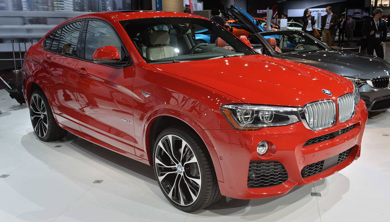 We weren't enamored with the BMW X4. A smaller version of the unattractive X6, the X4 is pricey (it starts at $45,625), ugly and is rather redundant in BMW's line. We're having a tough time discerning what this vehicle offers that you can't already get with the X3, the 3 Series Gran Turismo, the 3 Series Sport Wagon or the 4 Series Gran Coupe.  The vehicle is powered by either a 2.0-liter turbo-four with 240 horsepower or a more powerful, 3.0-liter turbo-six with 300 horsepower. An eight-speed automatic transmission is the sole transmission available with either engine.  Read More BMW X4 Information BMW X4 Photos