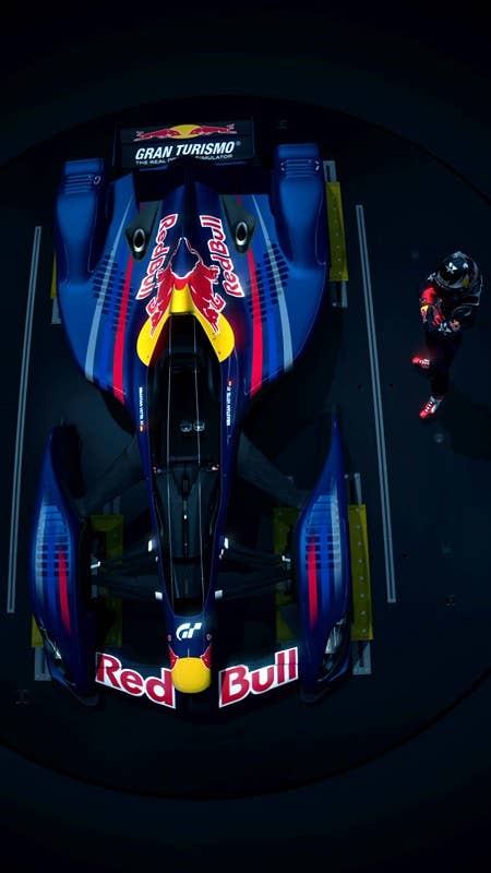 Red Bull X1 Prototype from above