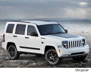 MSRP: $23,395 - $28,995 Invoice: $22,722 - $27,960 Fuel Economy: 16 mpg city, 22 mpg highway  The Jeep Liberty SUV hasn't done well in sales and has been criticized for its engine, transmission, gas mileage and reliability. Its replacement, the odd-looking Jeep Cherokee, will be here soon. We're all very curious about how it will perform.  Research the Jeep Liberty Jeep Liberty Photos & Information Jeep Liberty Specs Jeep Liberty Local Dealer Price Quote