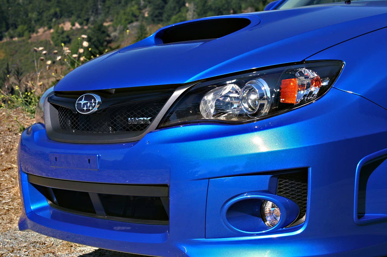 2011 Subaru Impreza WRX front detail
