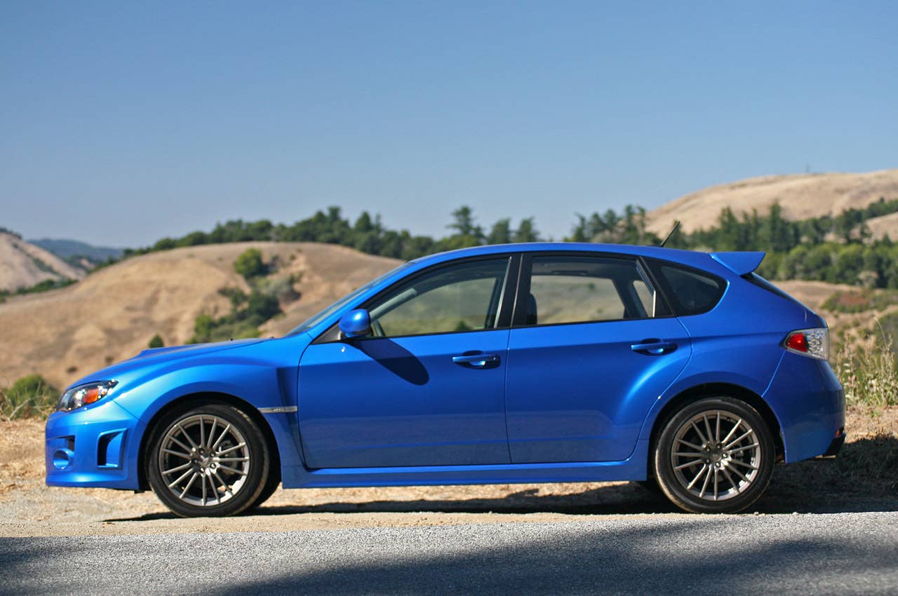 2011 Subaru Impreza WRX side view