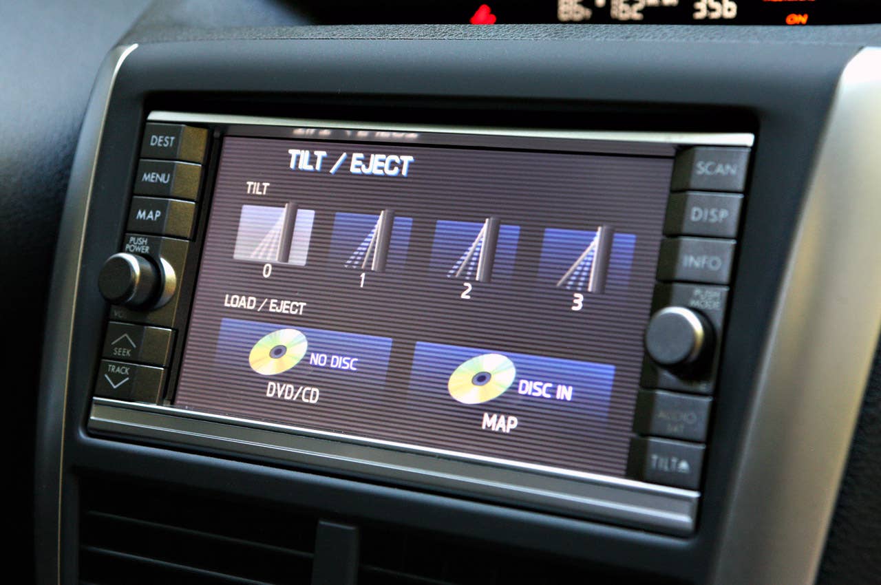 2011 Subaru Impreza WRX multimedia system
