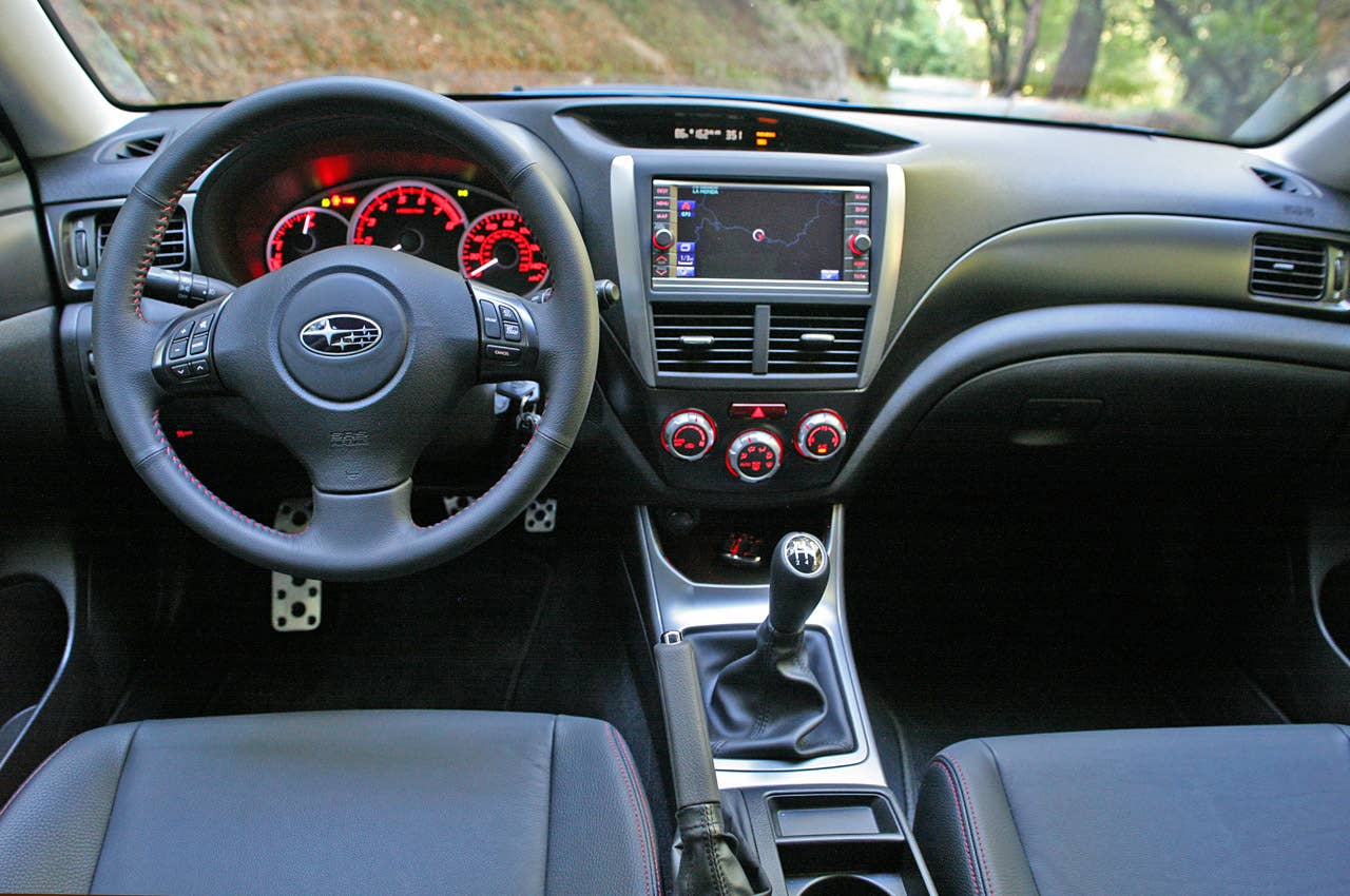 2011 Subaru Impreza WRX interior