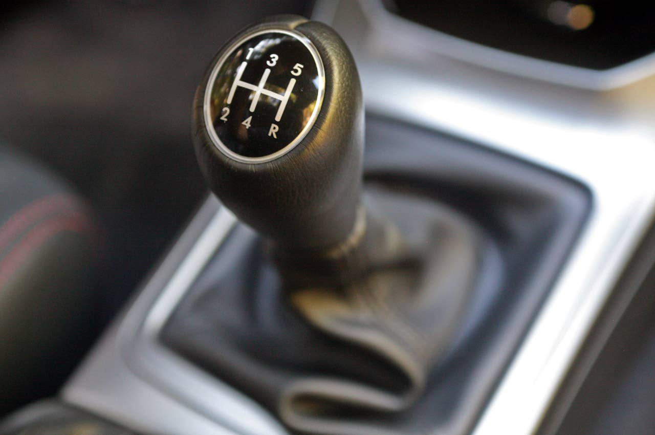 2011 Subaru Impreza WRX shifter