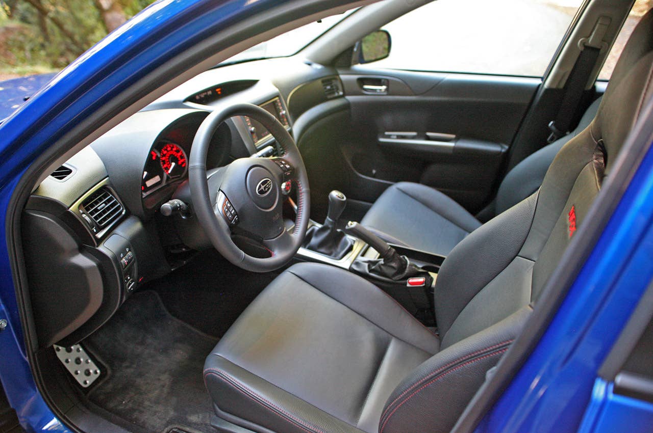 2011 Subaru Impreza WRX interior