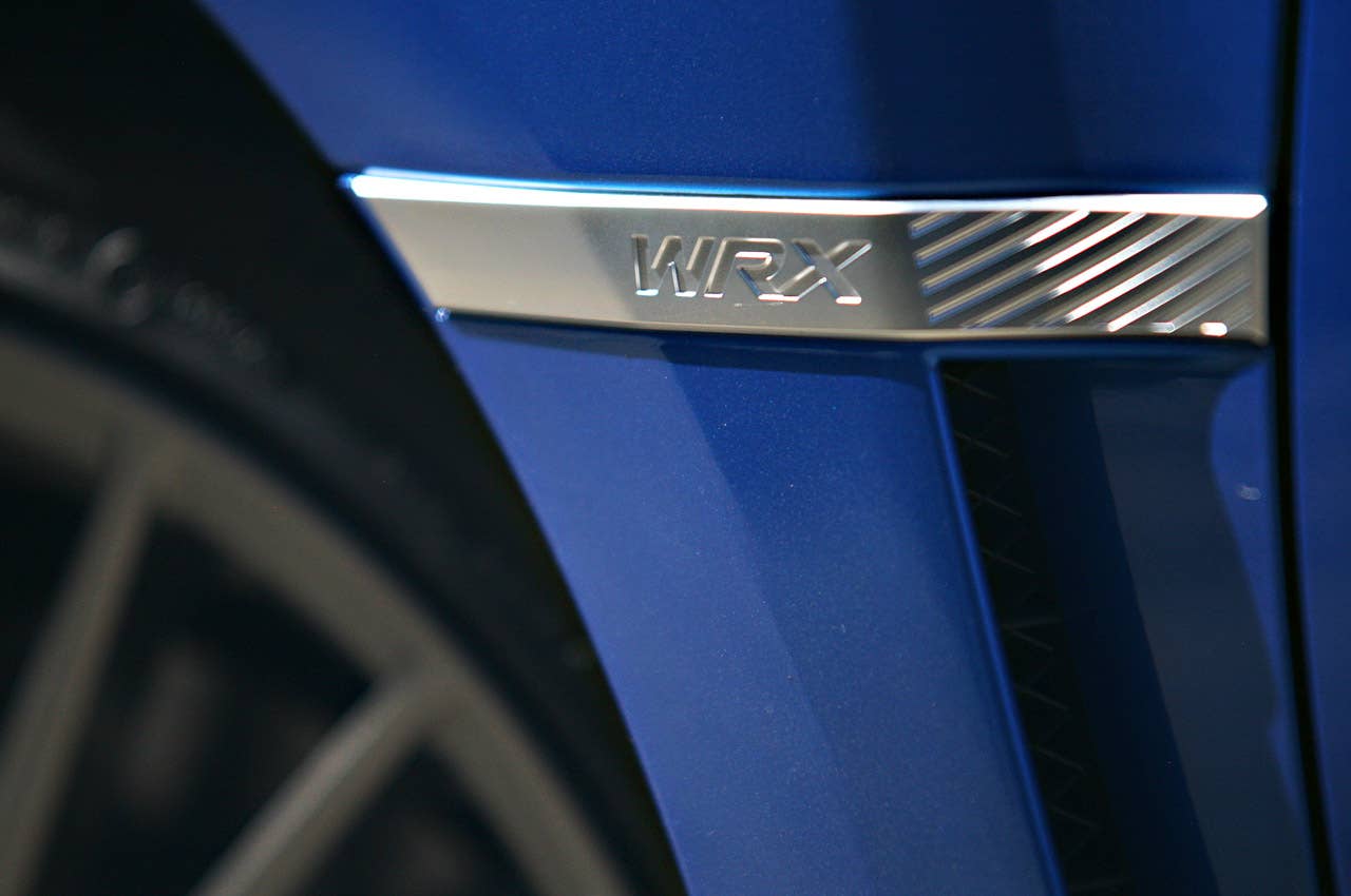 2011 Subaru Impreza WRX badge