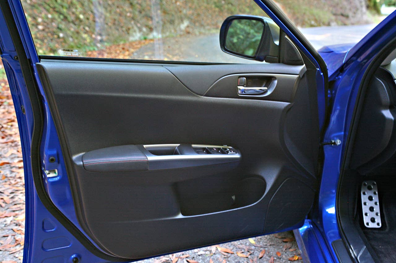 2011 Subaru Impreza WRX door panel