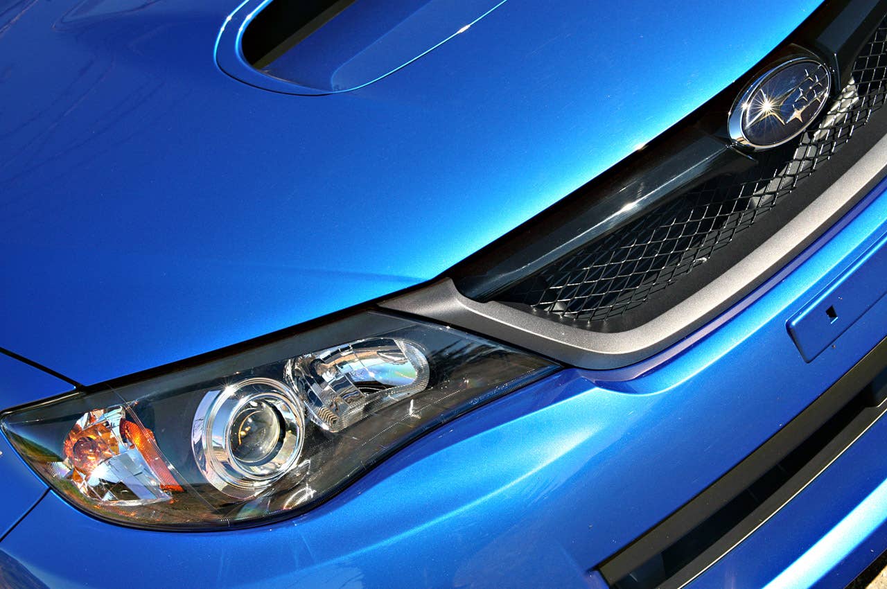 2011 Subaru Impreza WRX front detail