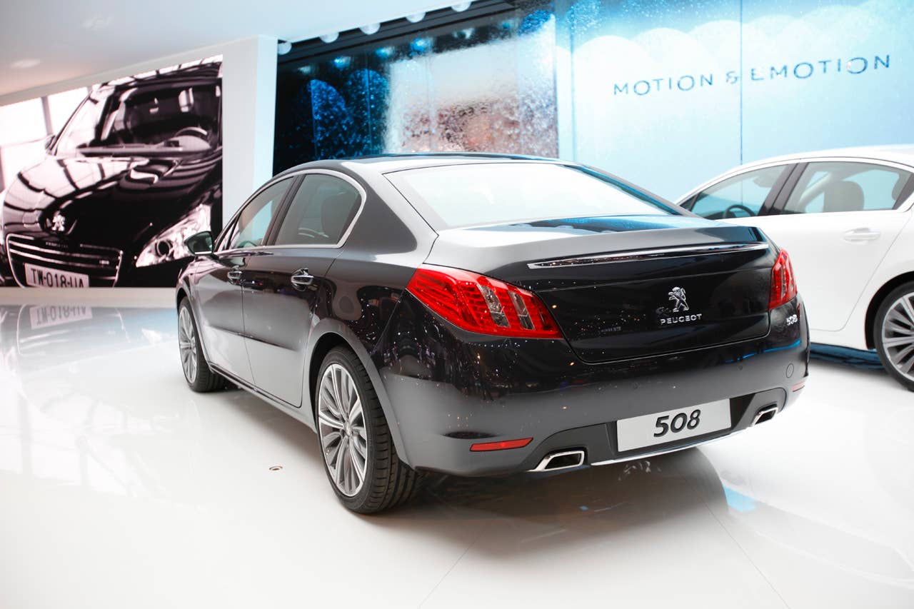 Peugeot 508 rear 3/4