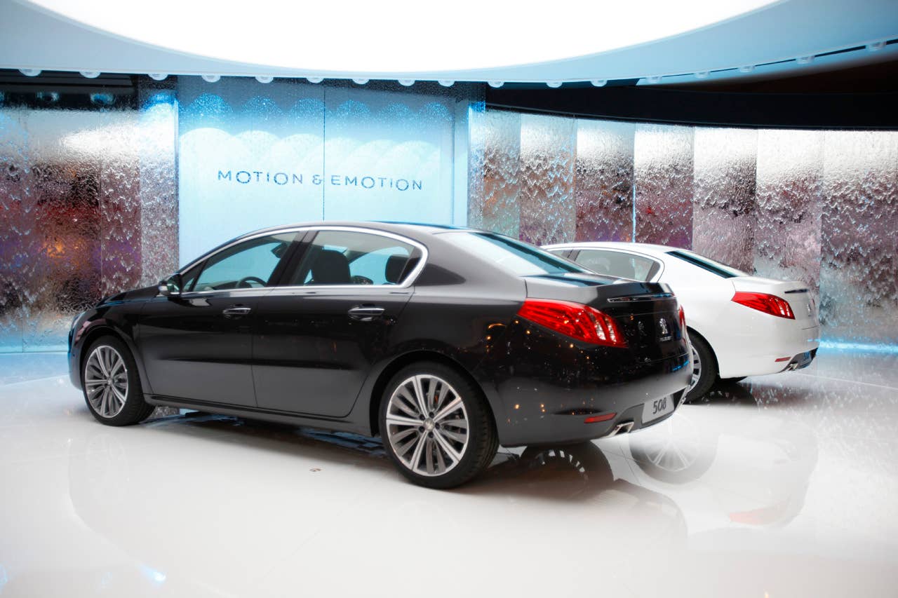 Peugeot 508 rear 3/4