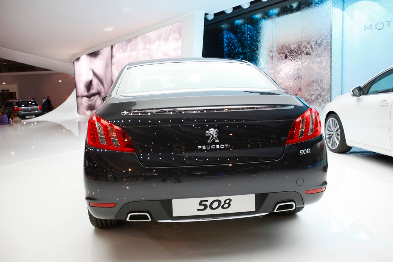 Peugeot 508 rear