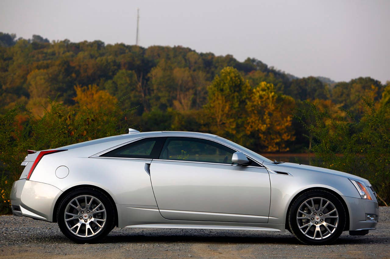 2011 Cadillac CTS Coupe side view