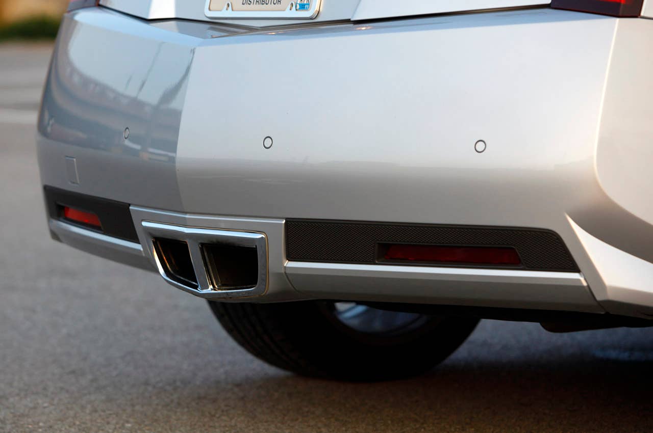 2011 Cadillac CTS Coupe rear bumper
