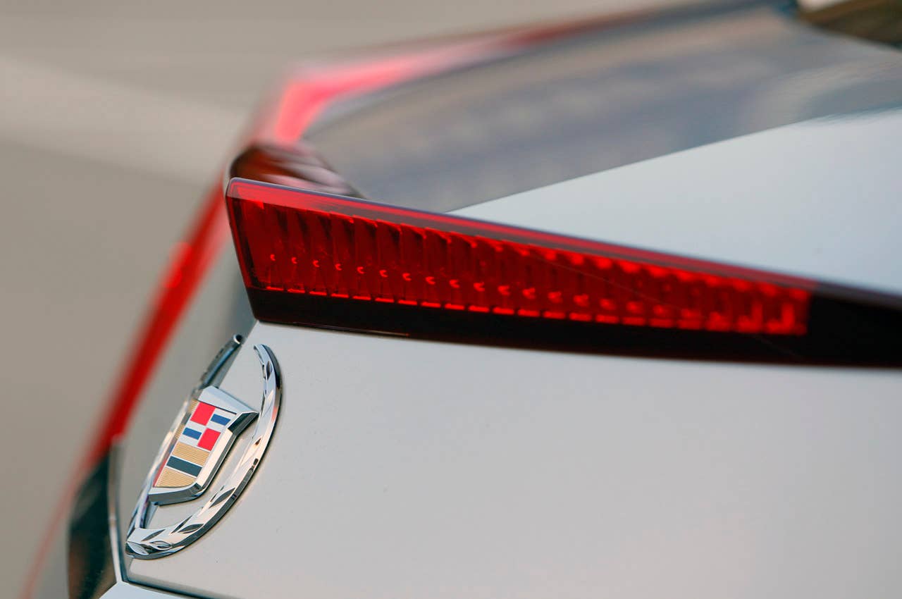 2011 Cadillac CTS Coupe rear deck lid