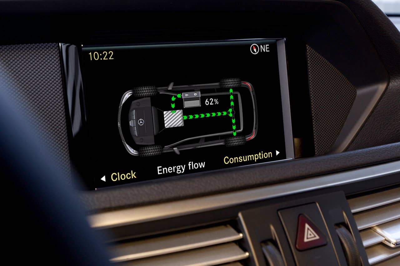 Mercedes-Benz E400 HYBRID.