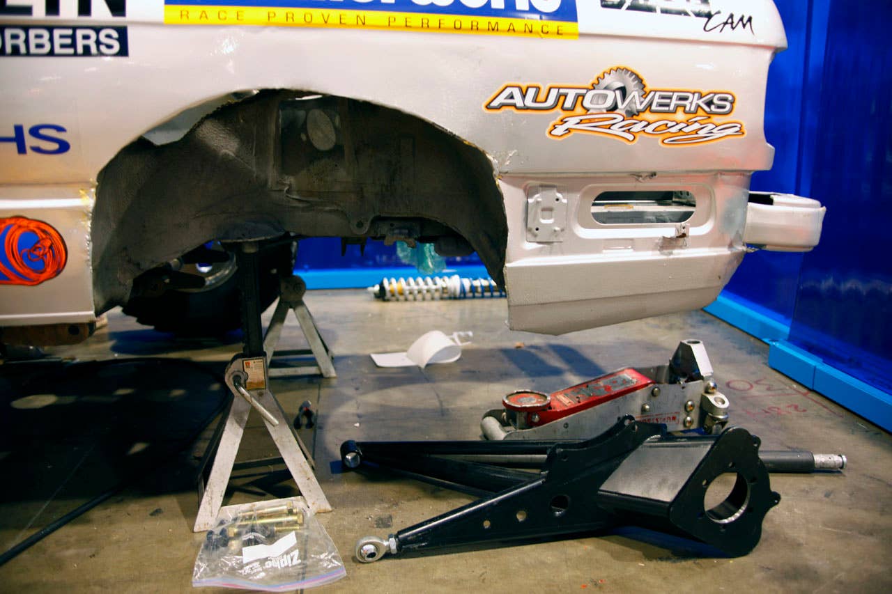 Bill Caswell's BMW E30 Baja Racer suspension set up