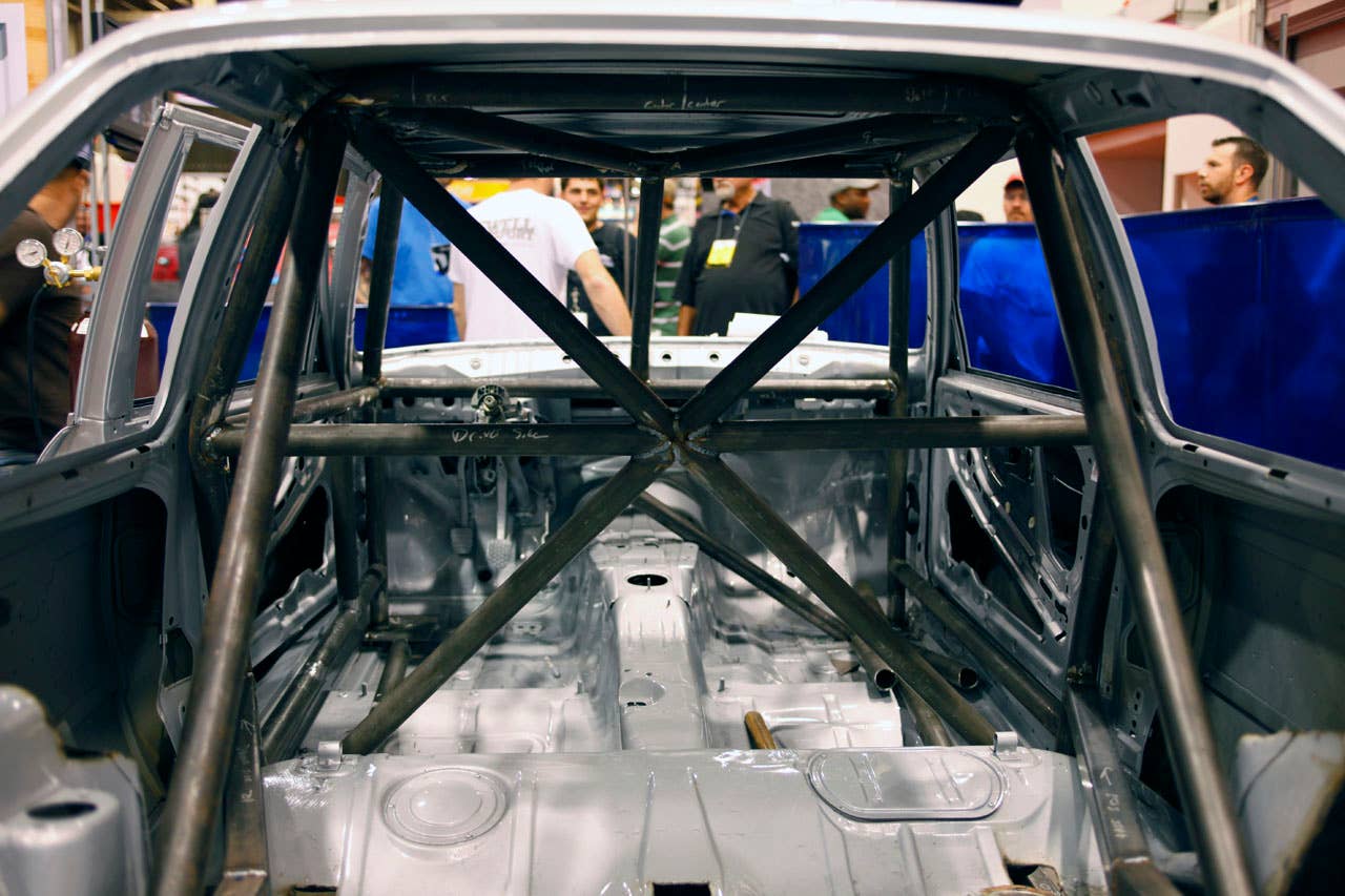 Bill Caswell's BMW E30 Baja Racer cage