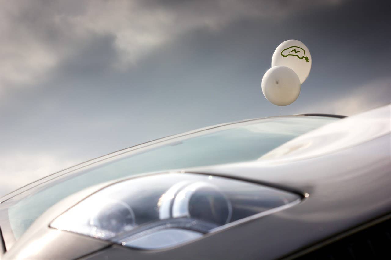 Mass Fisker Karma recharging event in the Netherlands