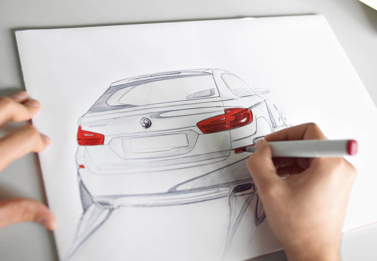 The new BMW 5 Series Touring - Jean-Francois Huet, Exterior Designer (03/2010)