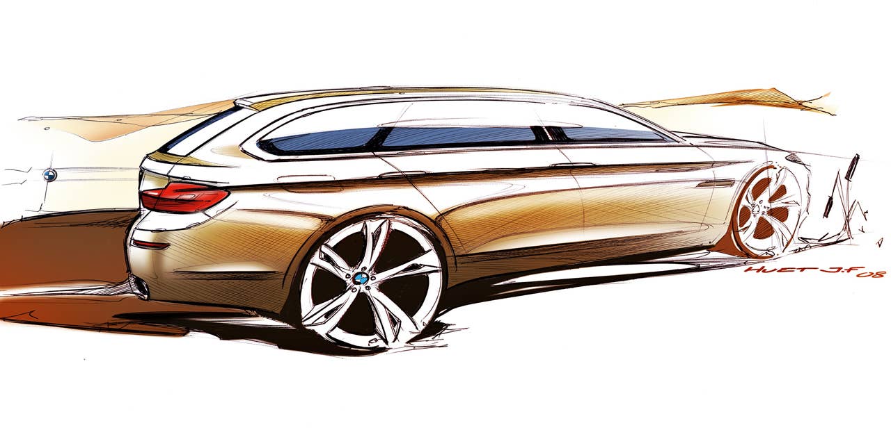 The new BMW 5 Series Touring - Jean-Francois Huet, Exterior Designer (03/2010)