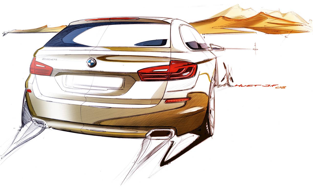 The new BMW 5 Series Touring - Jean-Francois Huet, Exterior Designer (03/2010)