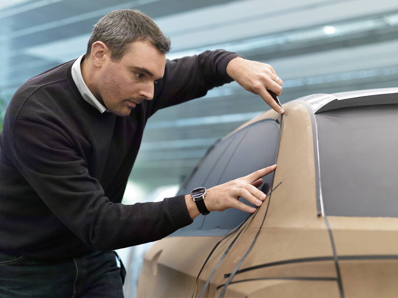 The new BMW 5 Series Touring - Jean-Francois Huet, Exterior Designer (03/2010)