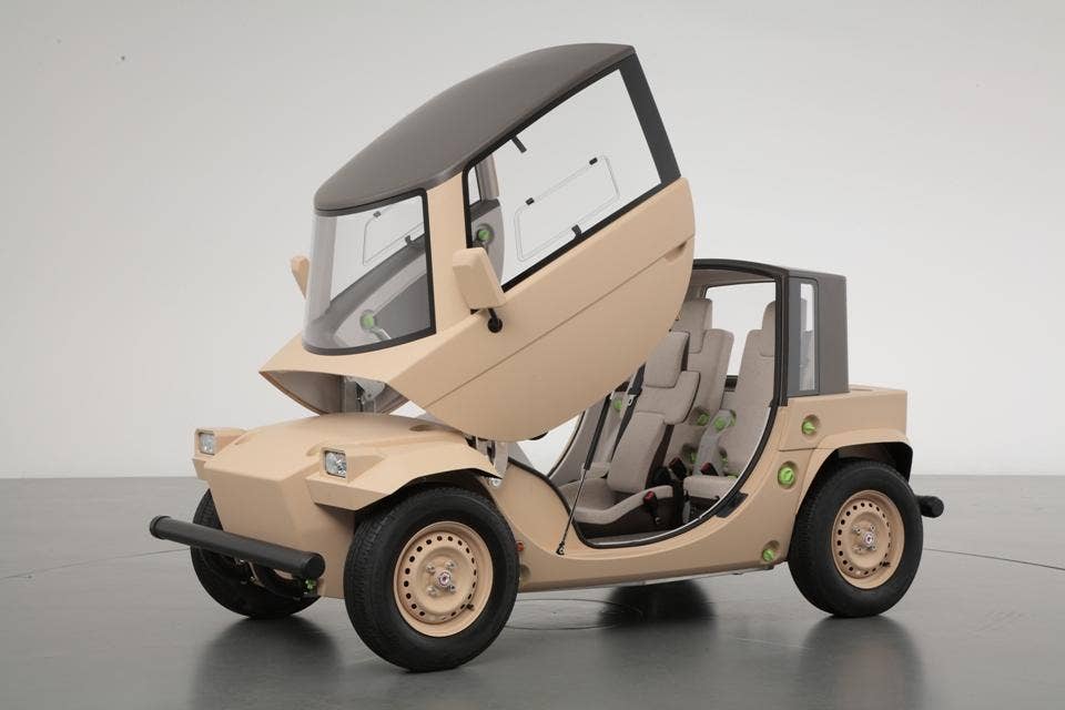 Toyota Camatte Daichi Concept hatch open