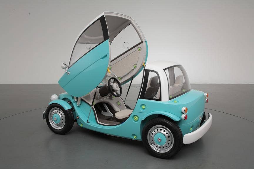 Toyota Camatte Sora Concept rear hatch open