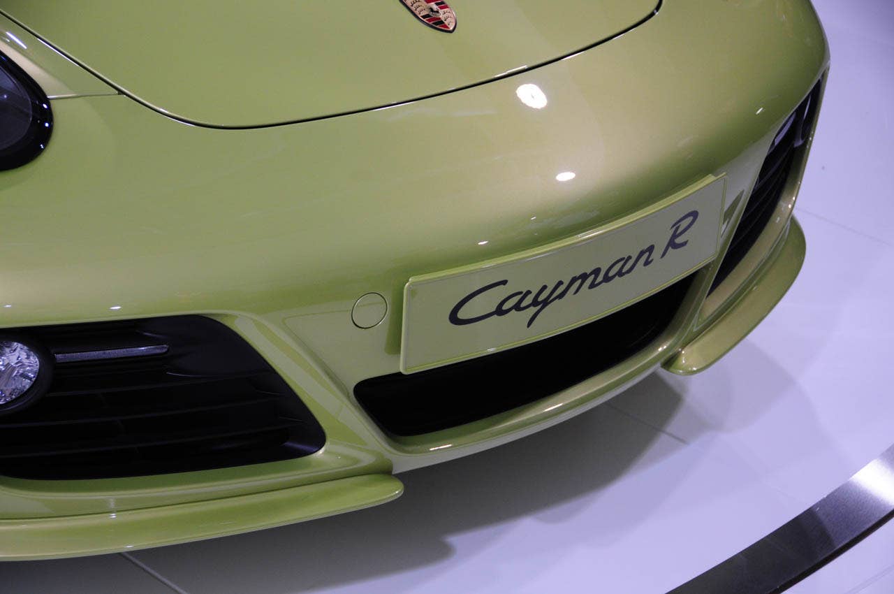 2011 Porsche Cayman R