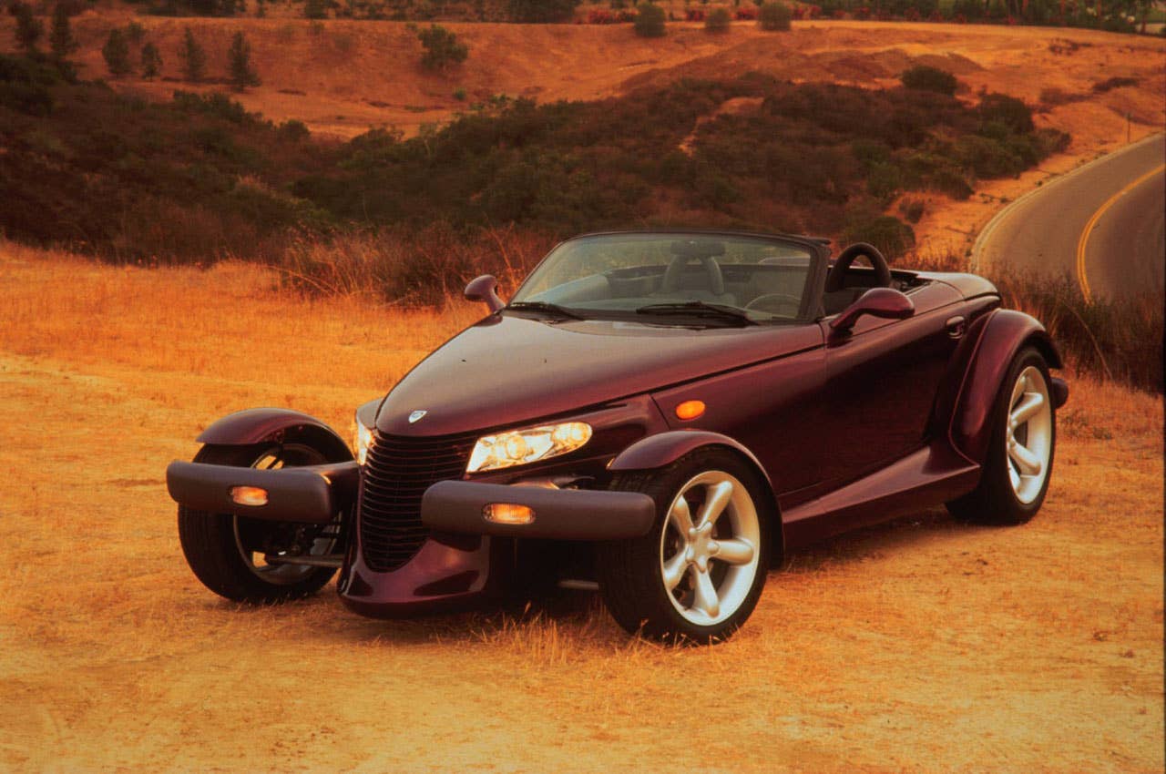 Visually, the Prowler is an incredibly powerful design statement that first and foremost pays homage to the rolling art of hot rods - the ultimate expression of the great American open roadster.
