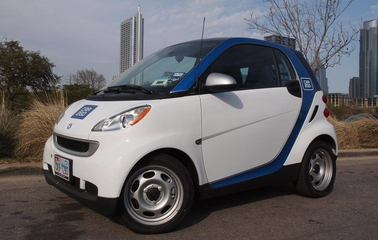 Car2go Smart Fortwo in Austin, Texas