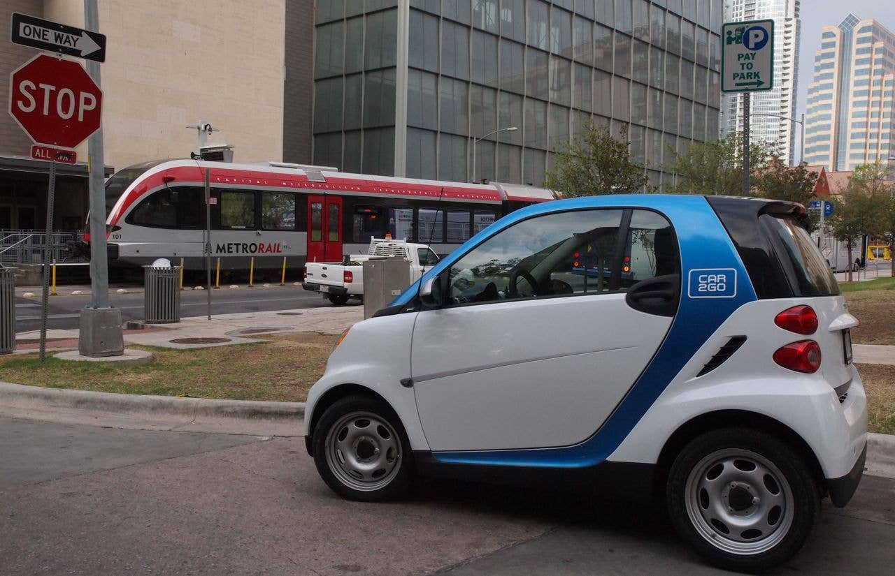 Car2go Smart Fortwo in Austin, Texas