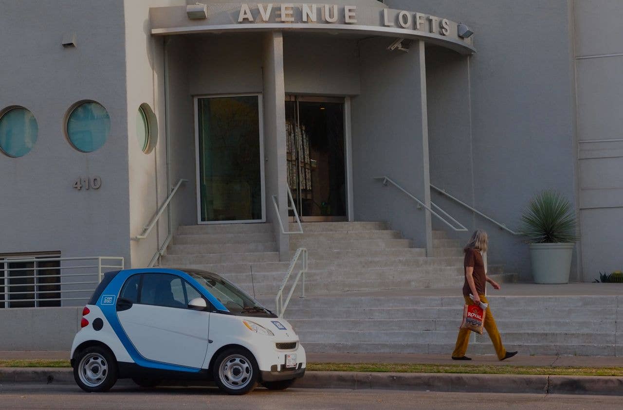 Car2go Smart Fortwo in Austin, Texas