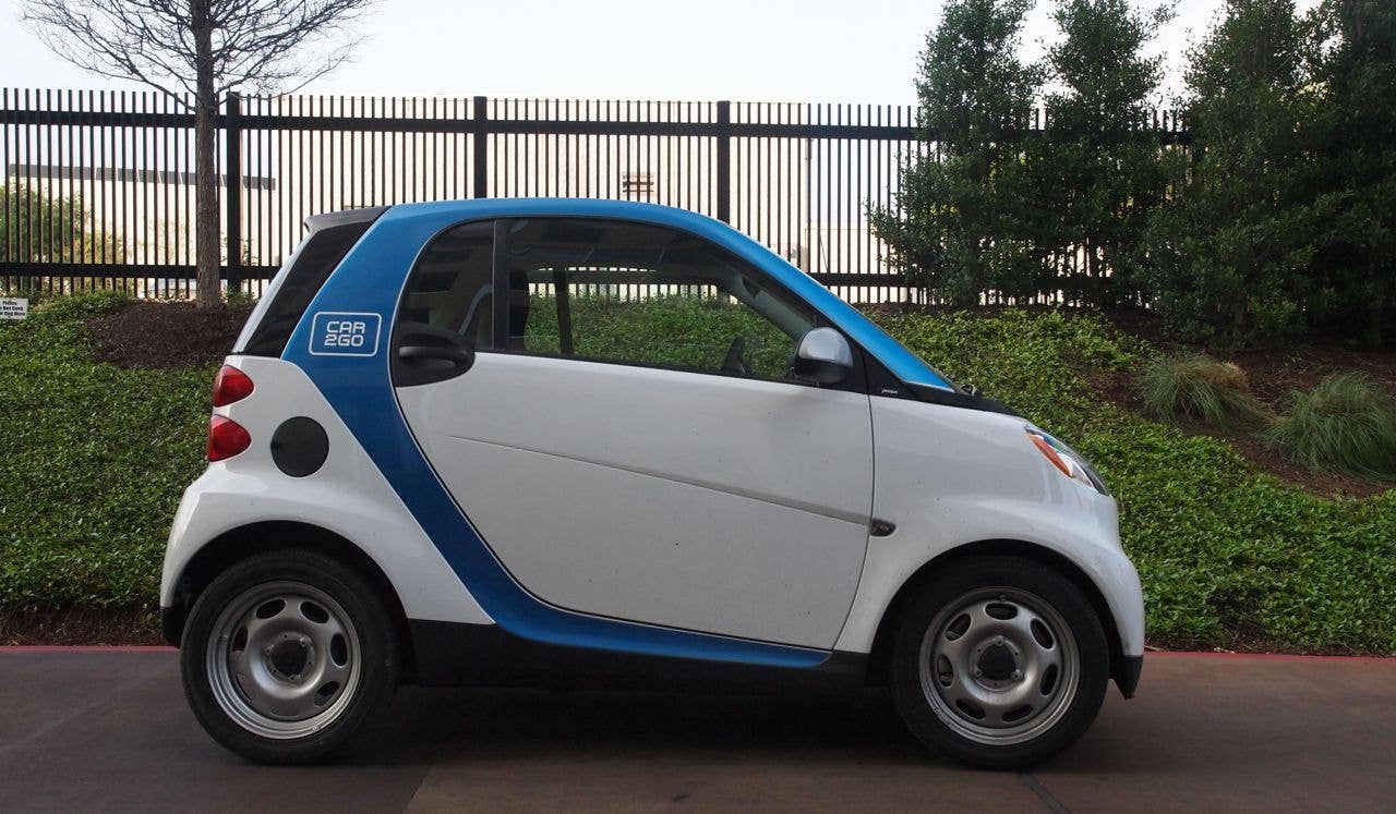 Car2go Smart Fortwo in Austin, Texas
