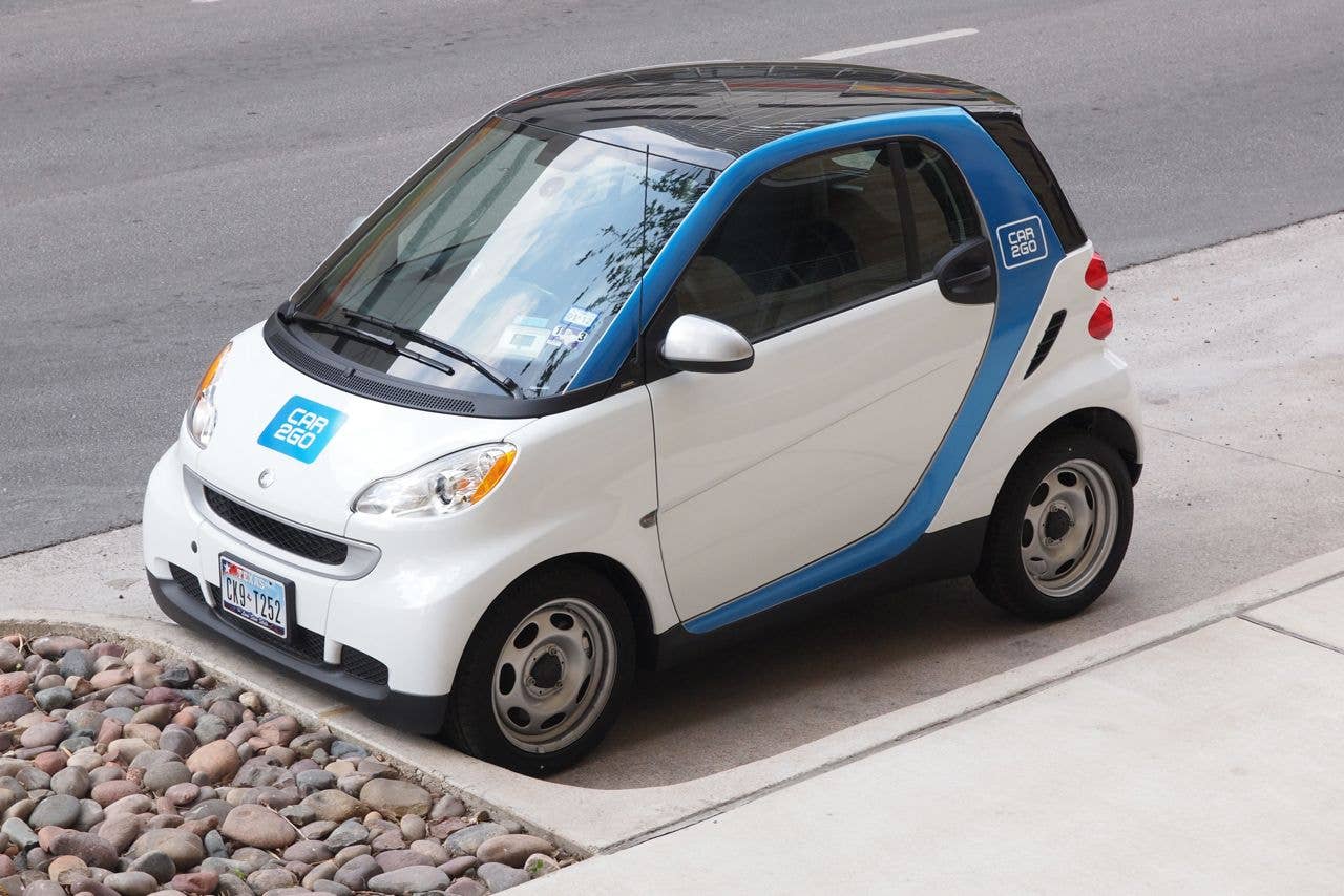 Car2go Smart Fortwo in Austin, Texas