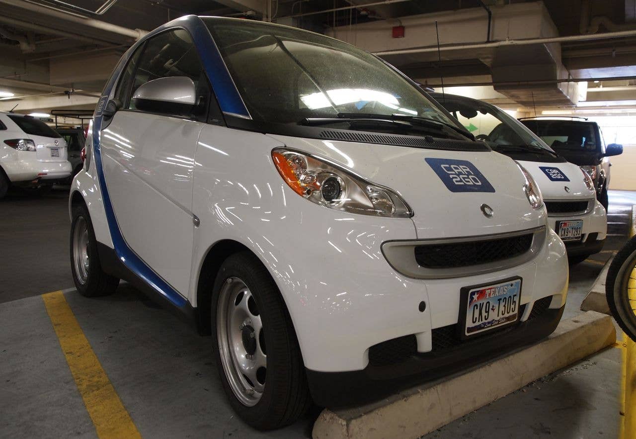 Car2go Smart Fortwo in Austin, Texas