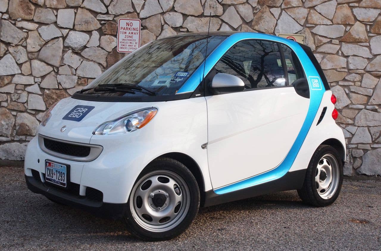 Car2go Smart Fortwo in Austin, Texas