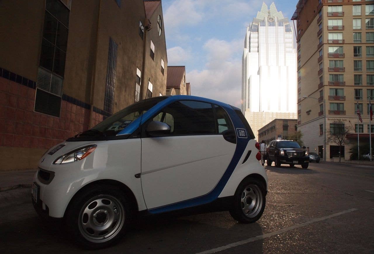 Car2go Smart Fortwo in Austin, Texas