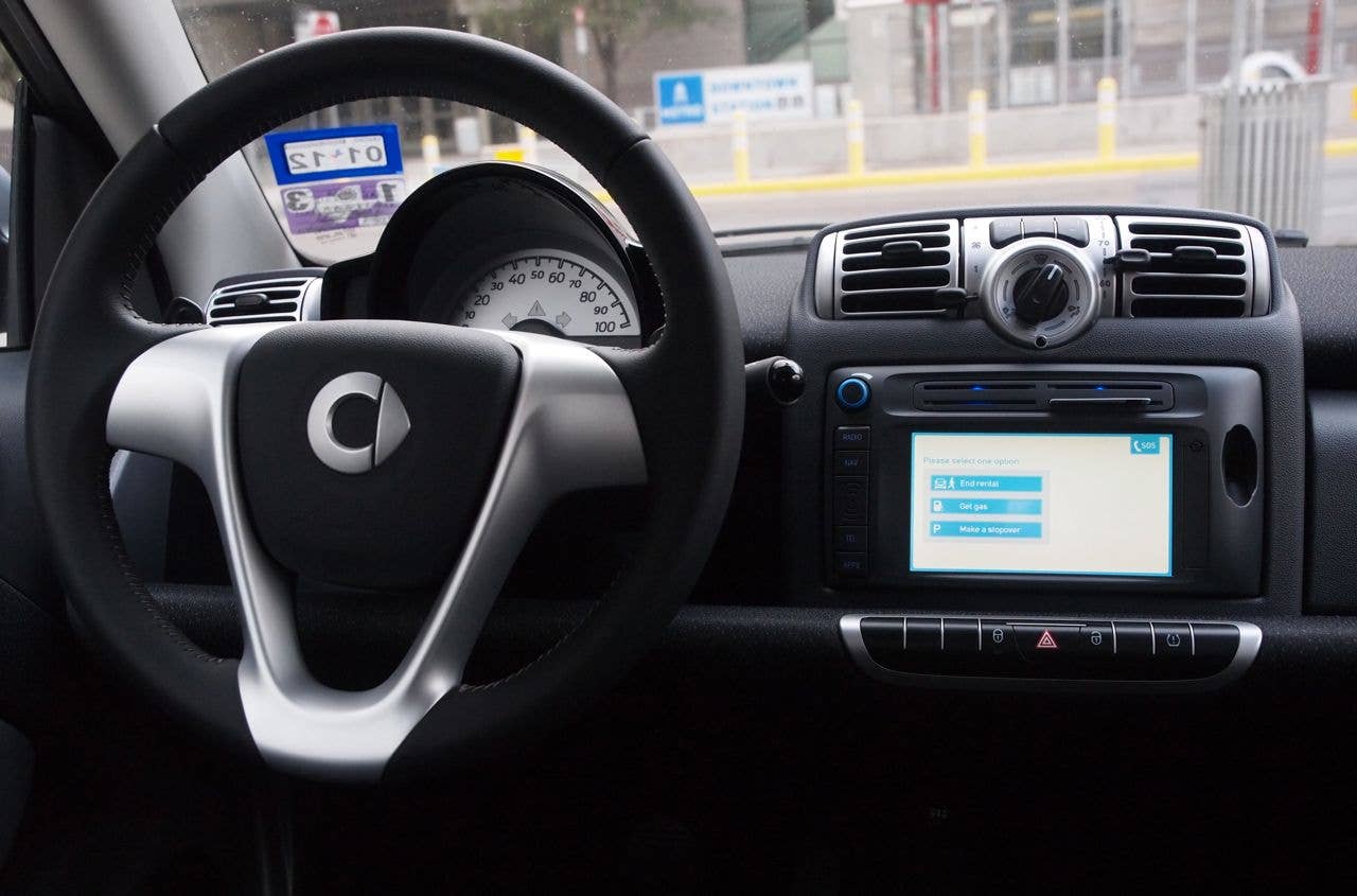 Car2go Smart Fortwo in Austin, Texas