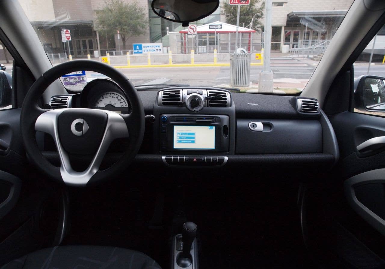 Car2go Smart Fortwo in Austin, Texas