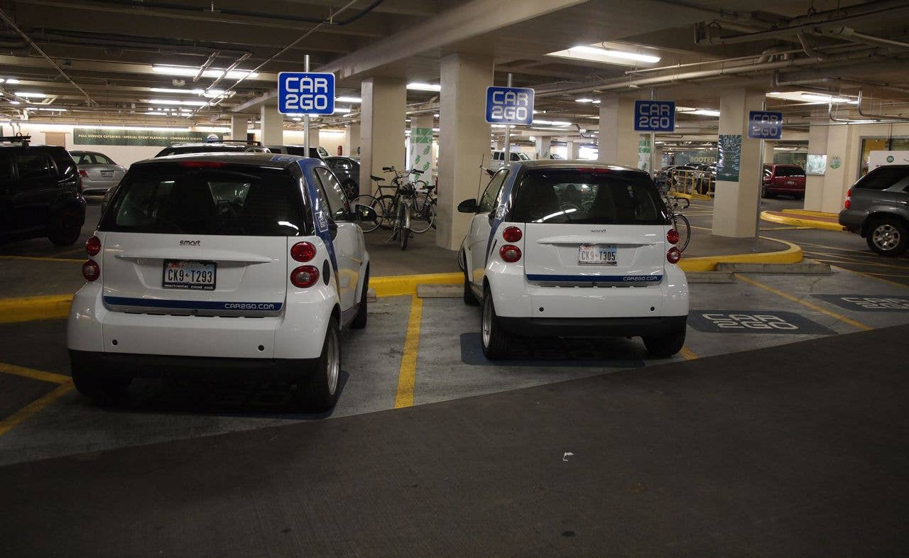 Car2go Smart Fortwo in Austin, Texas