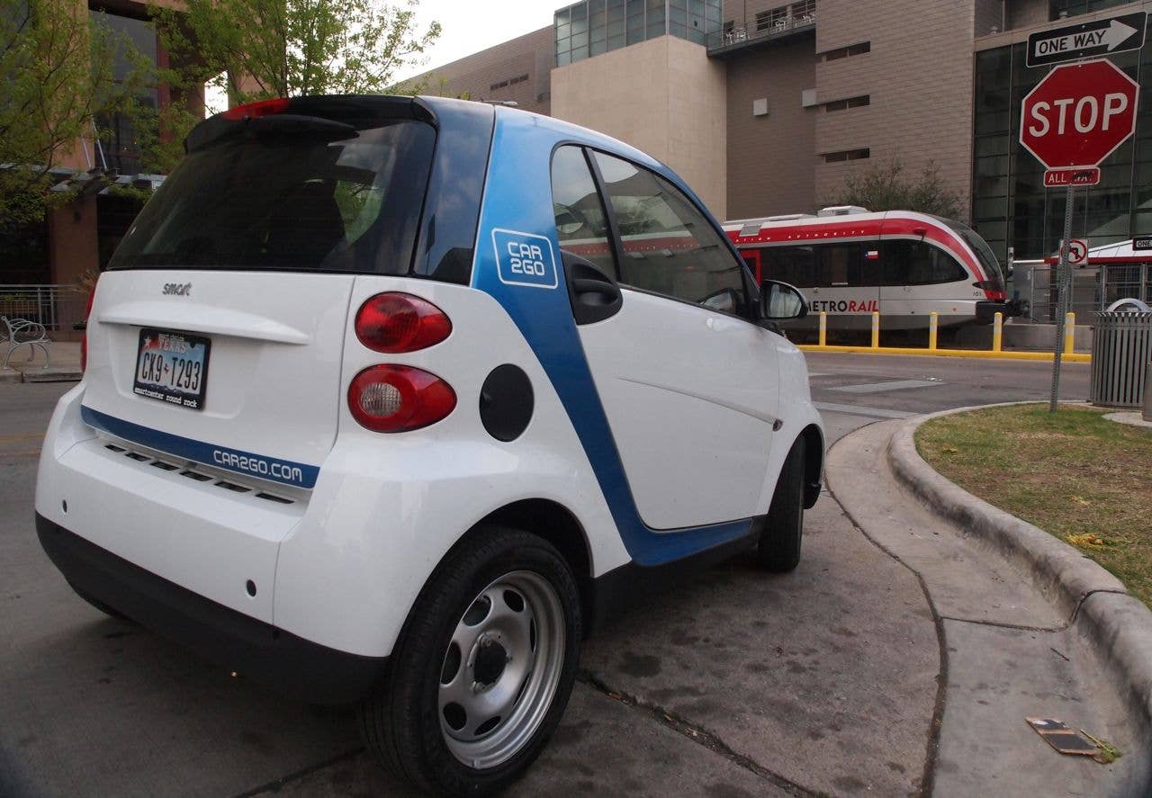 Car2go Smart Fortwo in Austin, Texas