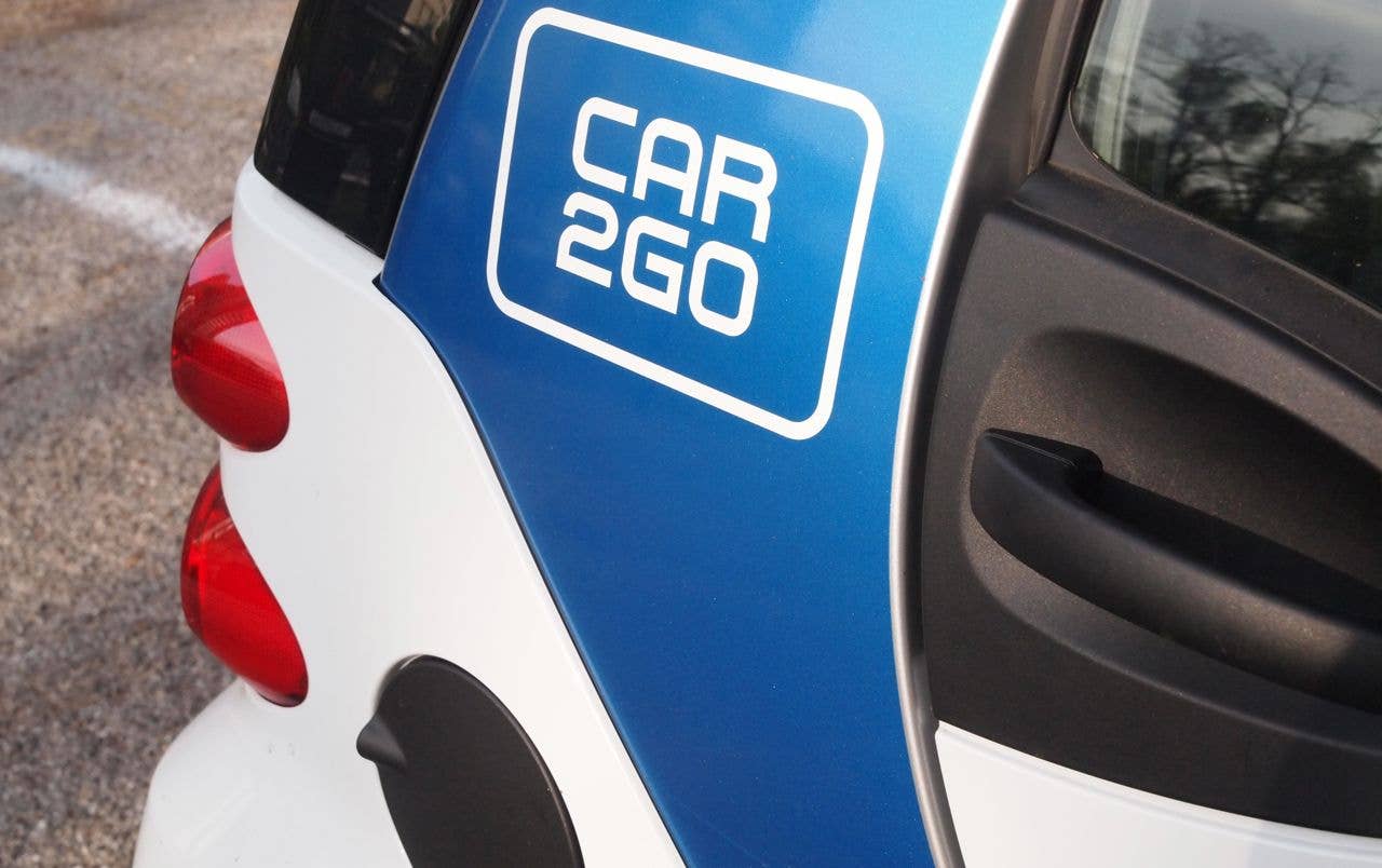 Car2go Smart Fortwo in Austin, Texas