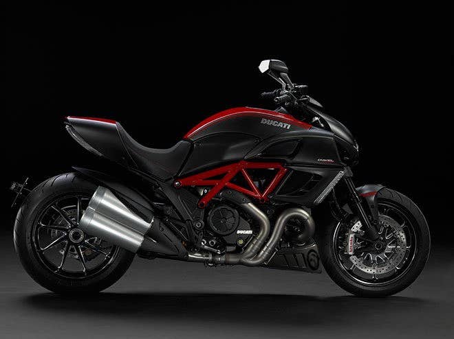 2011 Ducati Diavel side