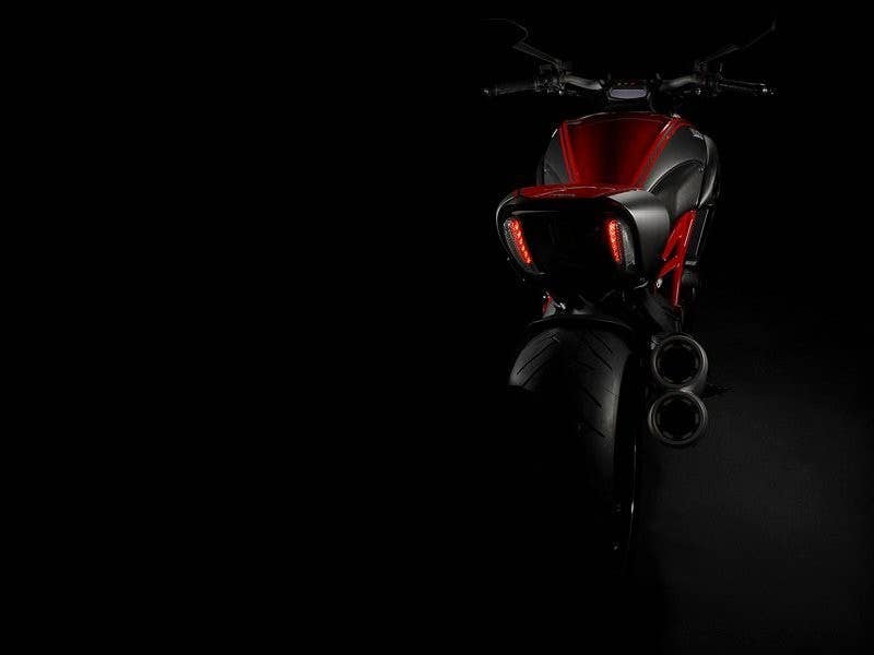 2011 Ducati Diavel rear